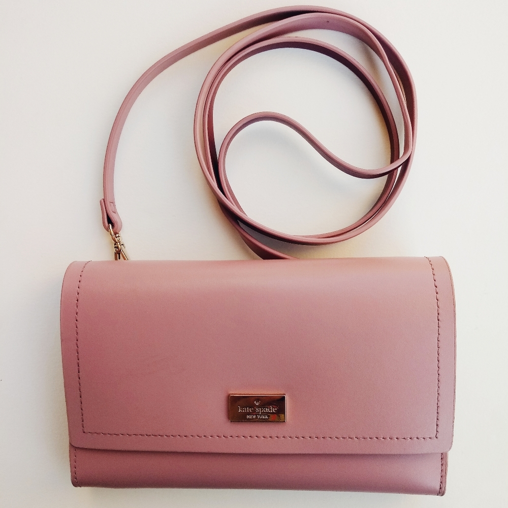 Kate Spade Rose Pink Convertible Crossbody